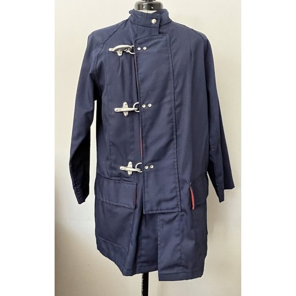 RARE YRI Yacht Wear Research Sailing Duck Canvas Lobster Clasp Metal Jac… - Picture 1 of 13